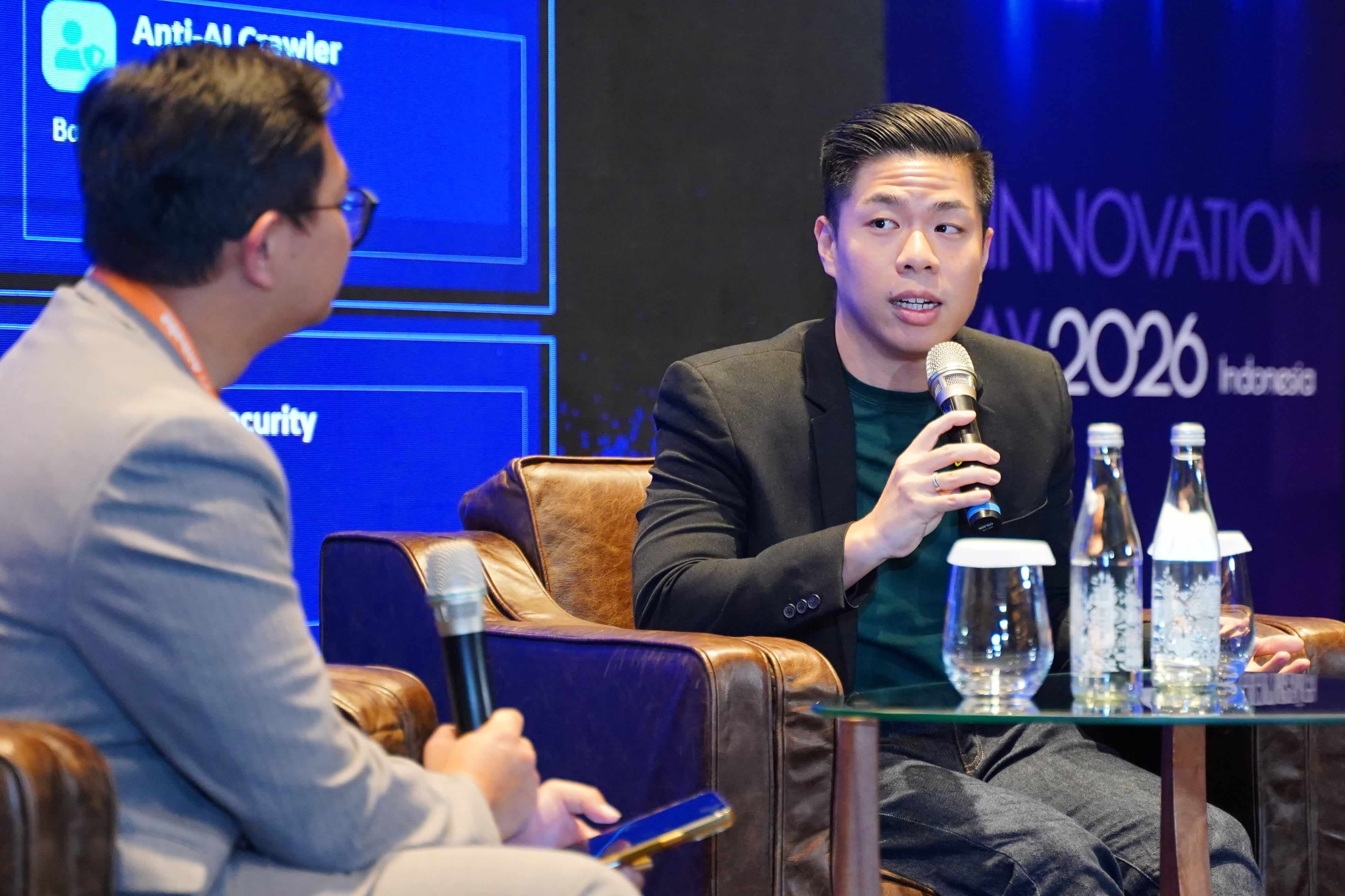 Aristama perwakilan Adapundi di acara Alibaba