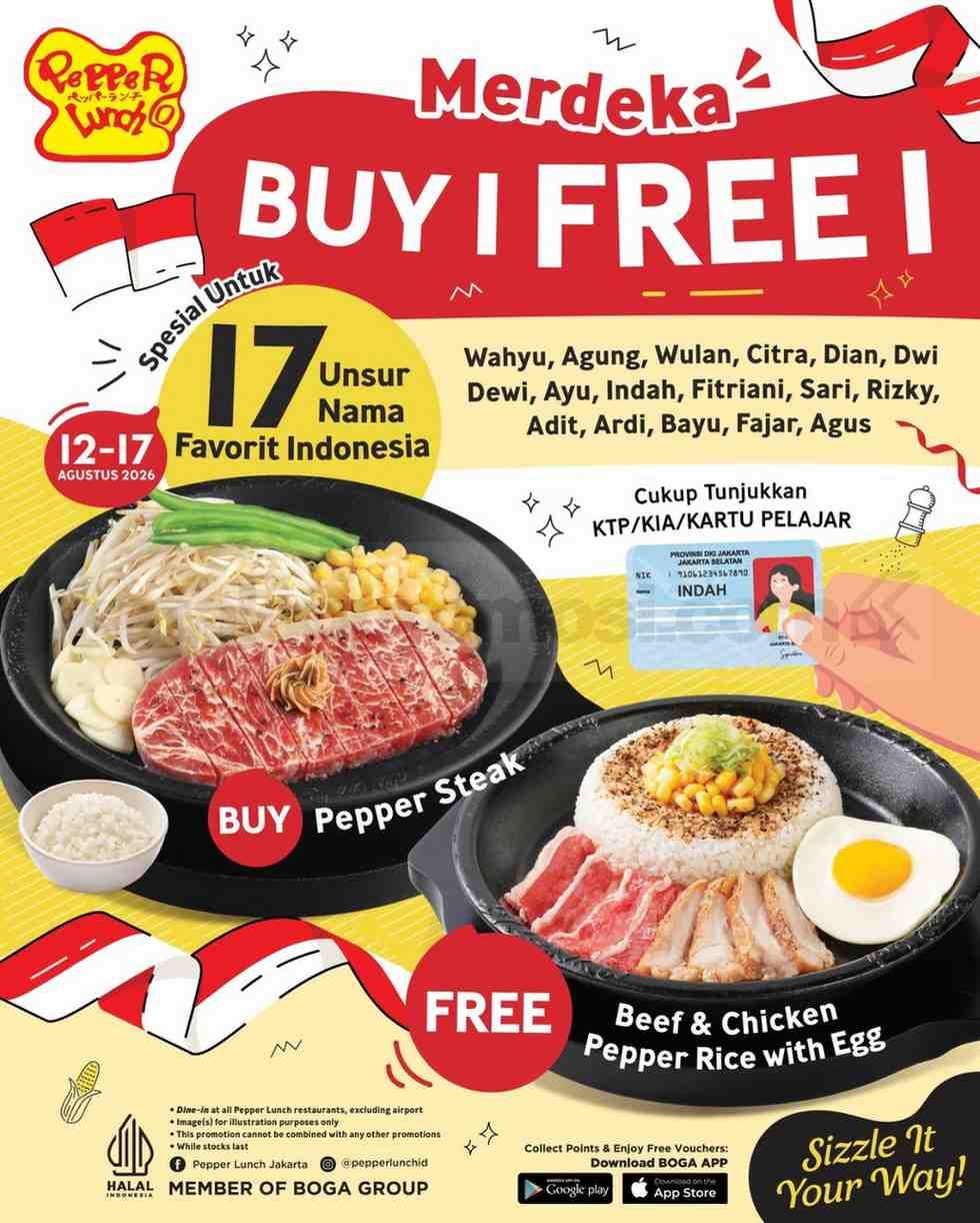 promo kemerdekaan papper lunch