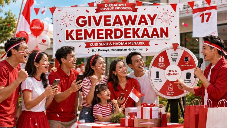 Daftar Giveaway Kemerdekaan Berhadiah Jutaan yang Wajib Kamu Ikuti